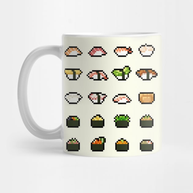 Pixel Sushi by norinoko